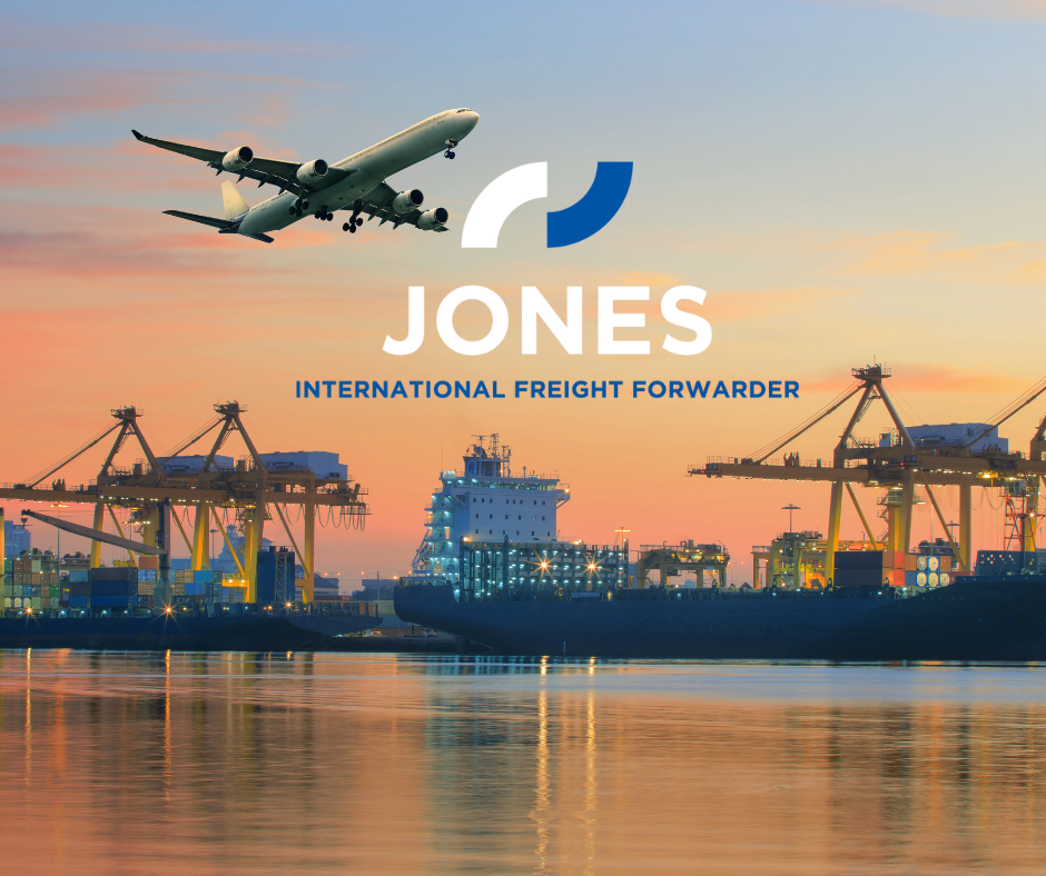 W.J. Jones is now Jones, international freight forwarder